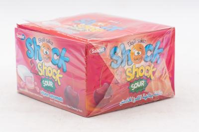 Жевательная резинка "SHOCK2SHOCK" CHERRY (Вишня) 4 гр