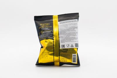Чипсы Hunter`s Gourmet Black Truffle and Parmesan (Черный трюфель и пармезан) 25г