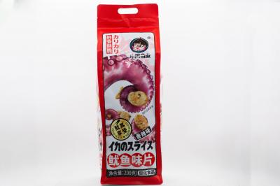 Чипсы Дандзя со вкусом Кальмара с острым перцем 200гр 