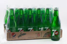 Напиток безалкогольный газированный 7 Up (Иордания)  250 мл стекло